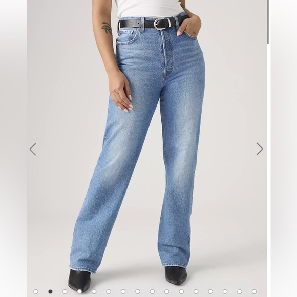 Levi's Ribcage Full Length Women’s Jeans - Picture 10 of 12